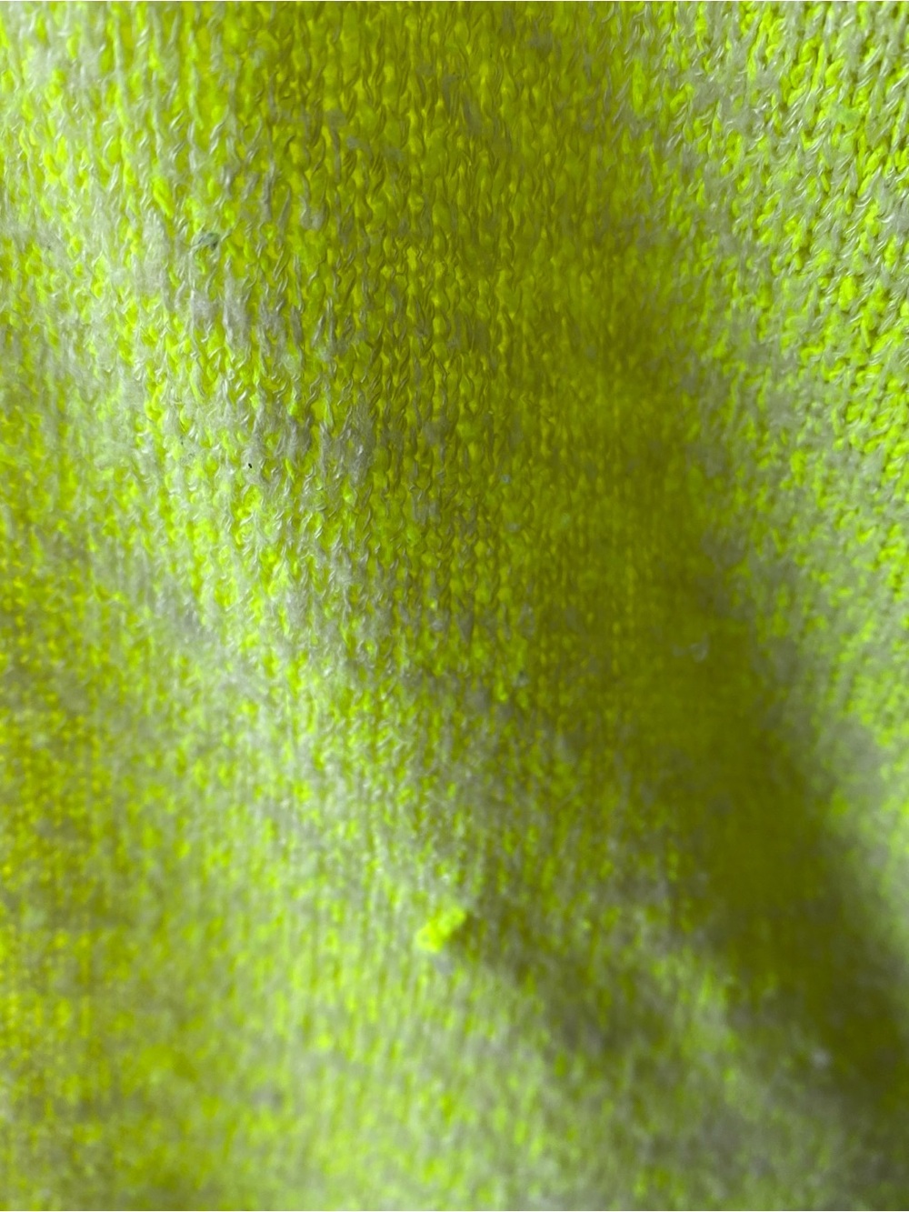 Free People Sporty Beachy Neon Yellow Marl Knit Racerback Tank Top xs - Picture 8 of 13